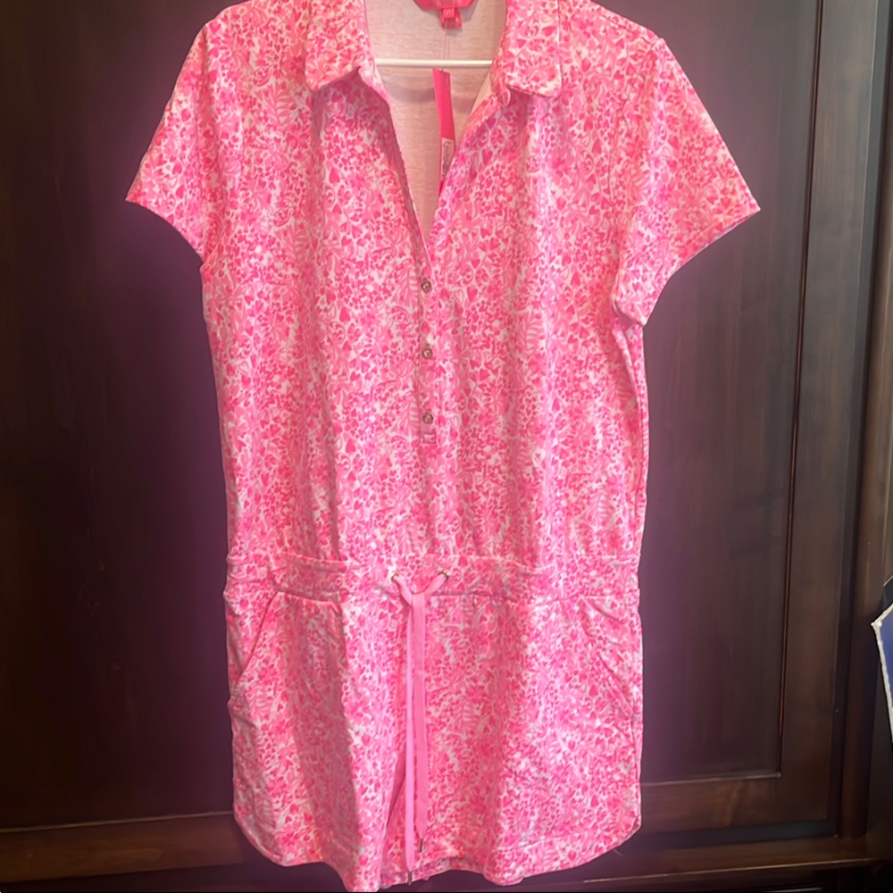 NWT Lilly Pulitzer Pink Romper